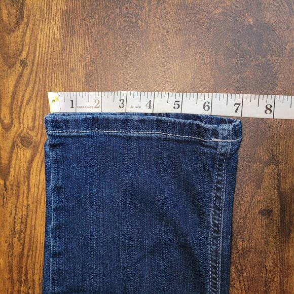 Maurices Jeans 8 S Mid Rise Straight Medium Dark Wash Stretch Denim - Picture 9 of 9